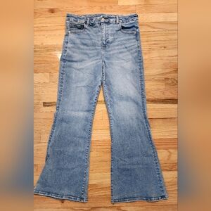 American Eagle Outfitters Super High Rise Flare Jeans